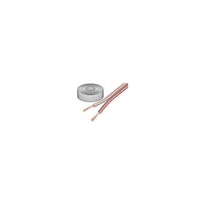 Goobay OFC 2x0,5mm² licna průhledná 50 m