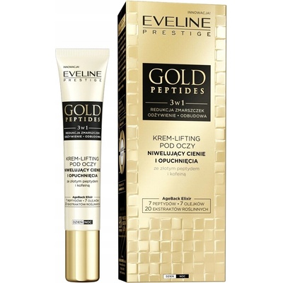 Eveline Cosmetics Gold Peptides liftingový krém na očné okolie 20 ml