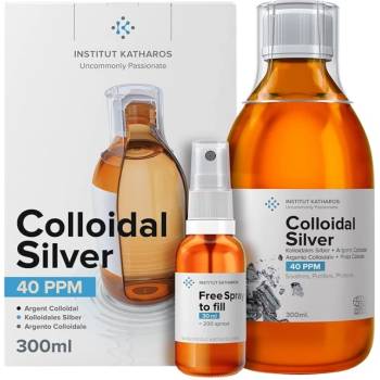 Image 1 of Institut Katharos Колоидно сребро 40 ppm [300 мл]
