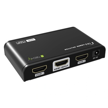 Techly IDATA HDMI2-4K2HDR видео сплитер HDMI 2x HDMI (104837) (104837)