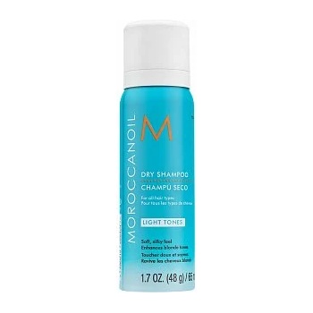 Moroccanoil Dry Shampoo Light Tones сух шампоан за светла коса 65 ml