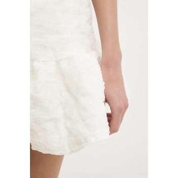 ANSWEAR Рокля Answear. LAB в бяло къса разкроена (23297ar.fos)