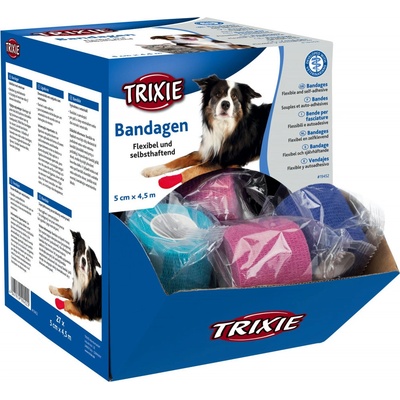 Trixie Karton samodržících bandážových obinadlel 5 cm 4,5 m 27 ks