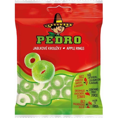 PEDRO Jablkové kroužky 80 g