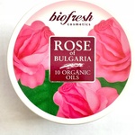 BioFresh spevňujúci telový krém proti celulitíde s ružovou vodou a 10 organickými olejmi 300 ml