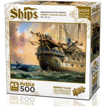 KS Games Пъзел KS Games от 500 части - Агамемнон в Атлантика (20050)