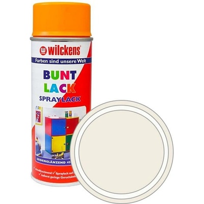 Wilckens syntetická farba pololesk 400 ml biela