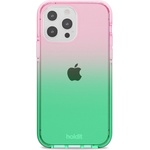 Holdit Калъф Holdit - Seethru, iPhone 12 Pro Max, Grass green/Bright Pink (7330985154379)
