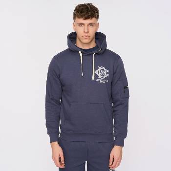 Duck and Cover Суичър Duck and Cover Randolph Hoody - Navy