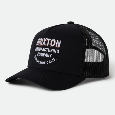 BRIXTON Redoubt C Np Mp Trucker Hat Black/Black BKBLK