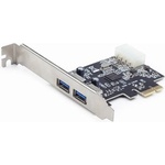 Gembird PCI-E x1 2 порта USB3.0 IO драйвер UPC-30-2P (UPC-30-2P)