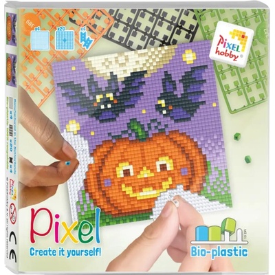 Pixelhobby Мозайка с пиксели Classic, Pixelhobby, 48x48 пиксела - Тиква (44029-Pumpkin)