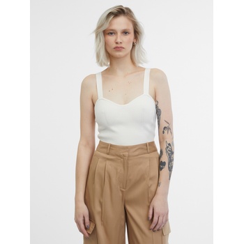 Orsay Кремав дамски топ ORSAY Orsay | Byal | ЖЕНИ | M