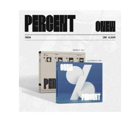 Onew: Percent - Digipack Version - Random Cover CD