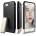 elago S7 Glide Case + HD Clear Film - поликарбонатов кейс и HD покритие за iPhone 8, iPhone 7 (черен-златист)