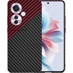 Techsuit Калъф за Oppo Reno11 F - Carbonite FiberShell - Red Vortex (KF2333411)