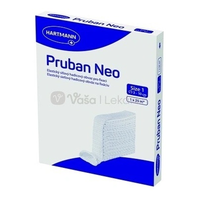 Pruban Neo Sieťový hadicový obväz, veľ. 1 (25 m, obvod 3 - 10 cm) 1 elastický obväz