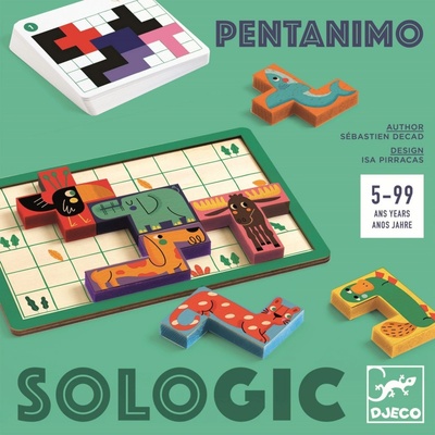 Djeco Logická hra Sologic Pentanimo