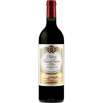 Château Rauzan-Gassies 2ėme Cru Classé 2017 13,5% 0,75 l (čistá fľaša)