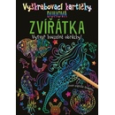 Vyškrabávacie kartičky Dúhové zvieratká