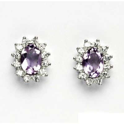 Čištín 162362027 Kate přírodní ametyst světlý NŠ 1480