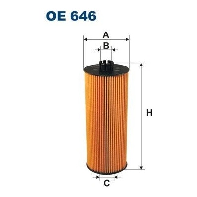 Olejový filter FILTRON OE 646 OE 646