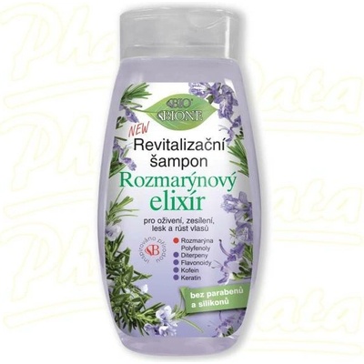 Bione Cosmetics revitalizační šampon rozmarýnový elixír 260 ml