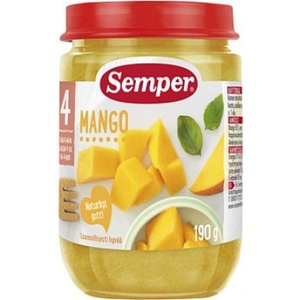 Semper Плодово пюре Semper - Манго, 190 g (9612) - baby