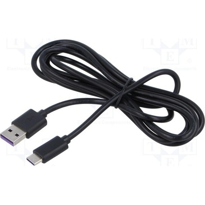 Sunny ECUAUCRC15 USB 2.0, USB A vidlice,USB C vidlice, 1,5m, černý