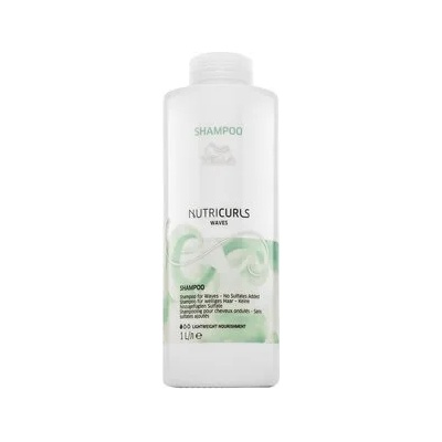 Wella Nutricurls Waves Shampoo подхранващ шампоан за вълнообразна коса 1000 ml