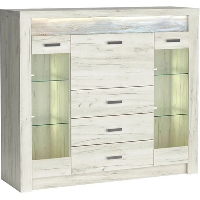 Indianapolis K vitrína I8 kraft bílý