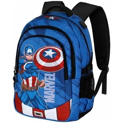 Školní batoh Marvel|Captain America|Kapitán Amerika: Postava (objem 33 litrů|34 x 46 x 21 cm)