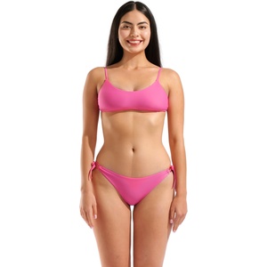 arena essentials bikini bandeau fandago pink l - uk36