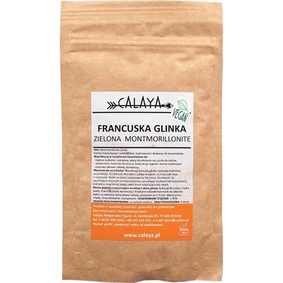 NANGA Френска монтморилонитова зелена глина 100 g прах | Nanga (4 NNG)