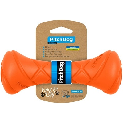 PitchDog Hračka pěnová činka oranžová