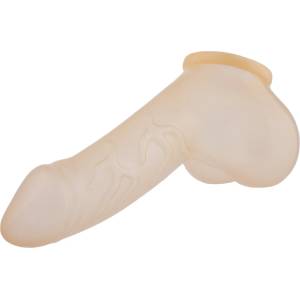 Toylie Latex Penis Sleeve Danny 11, 5cm Semitransparent