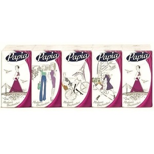 Papia 4 пластови носни кърпички 10бр (0-09191)