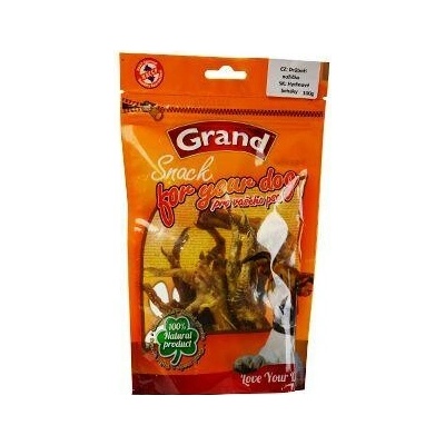 GRAND Dog pôv. Suš. Mňamka hydinová nožička 100 g