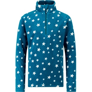 Protest Детски поларен пуловер Protest Kid's PRTRemissy 1/4 Zip Active Top Fleece jumper - Tempted Blue - размер 116 (EU) (704-5499-0612)