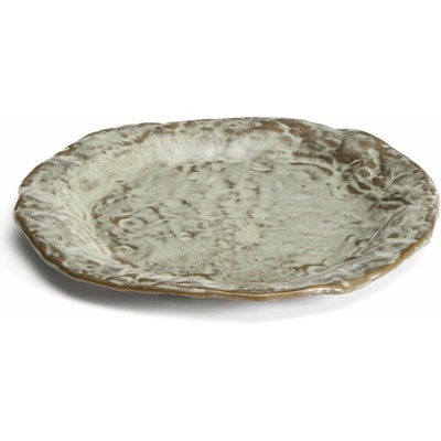 Kave Home Sivý dezertný keramický tanier 21 cm Alenia