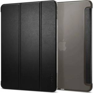 Spigen IPAD Pro 11 (2025) SPIGEN SMART FOLD калъф, стоящ, активен FLIP, кожен ефект, калъф за настолен компютър, ЧЕРЕН ACS07025 (ACS07025)