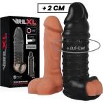  Пенис удължител с отвор за тестиси, 15, 5см. - Penis Extender V11 Black (D-227274)
