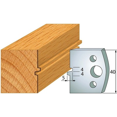 IGM Professional IGM Profil 074 - pár nožov 40x4mm SP F026-074