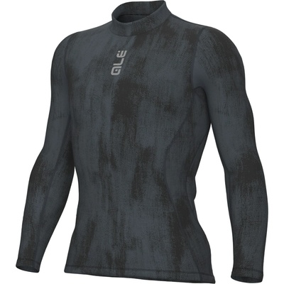Alé Мъжко мериносово термобельо Alé Intimo Knitted Baselayer L/S Merino base layer - Black - размер XL/XXL (015-2259-0113)