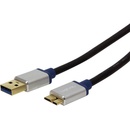 Logilink BUAM320 USB 3.0, USB A male to Micro-B male, 2m