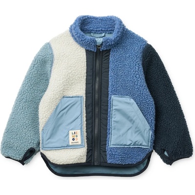 LIEWOOD Детско поларено яке LIEWOOD Kid's Noam Pile Jacket Fleece jacket - Riverside Multi Mix - размер 92 (EU) (703-6689-0213)