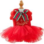 Tiger`s Heart Коледна рокля за куче Merry & Bright Tutu