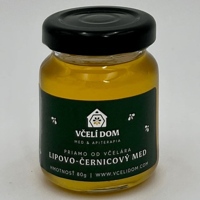 Včelí dom Lipovo černicový med 80 g