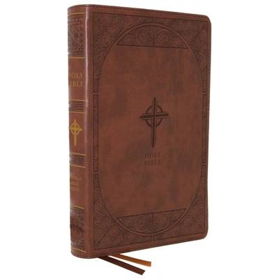 Nabre, New American Bible, Revised Edition, Catholic Bible, Large Print Edition, Leathersoft, Brown, Comfort Print: Holy Bible" - "" ("Catholic Bible Press")(Imitation Leather) (9780785233923)