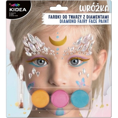 kidea - Комплект бои за лице с диаманти Фея 98859